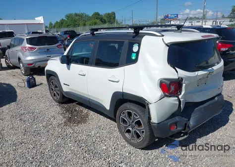 2016 Jeep Renegade Limited из США, поврежденный, VIN ZACCJADTXGPC88957